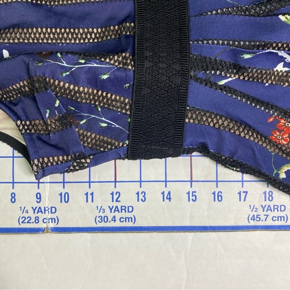 foxiedox Dress Womens Extra Extra Small Petite Blue Bryonia Mini Sleeveless - Picture 15 of 15